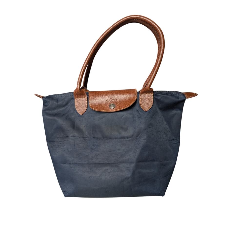 Longchamp Le Pliage Navy Tote